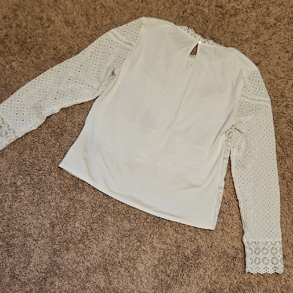 Anthropologie x James Coviello Burnham Lace Top - Picture 8 of 13